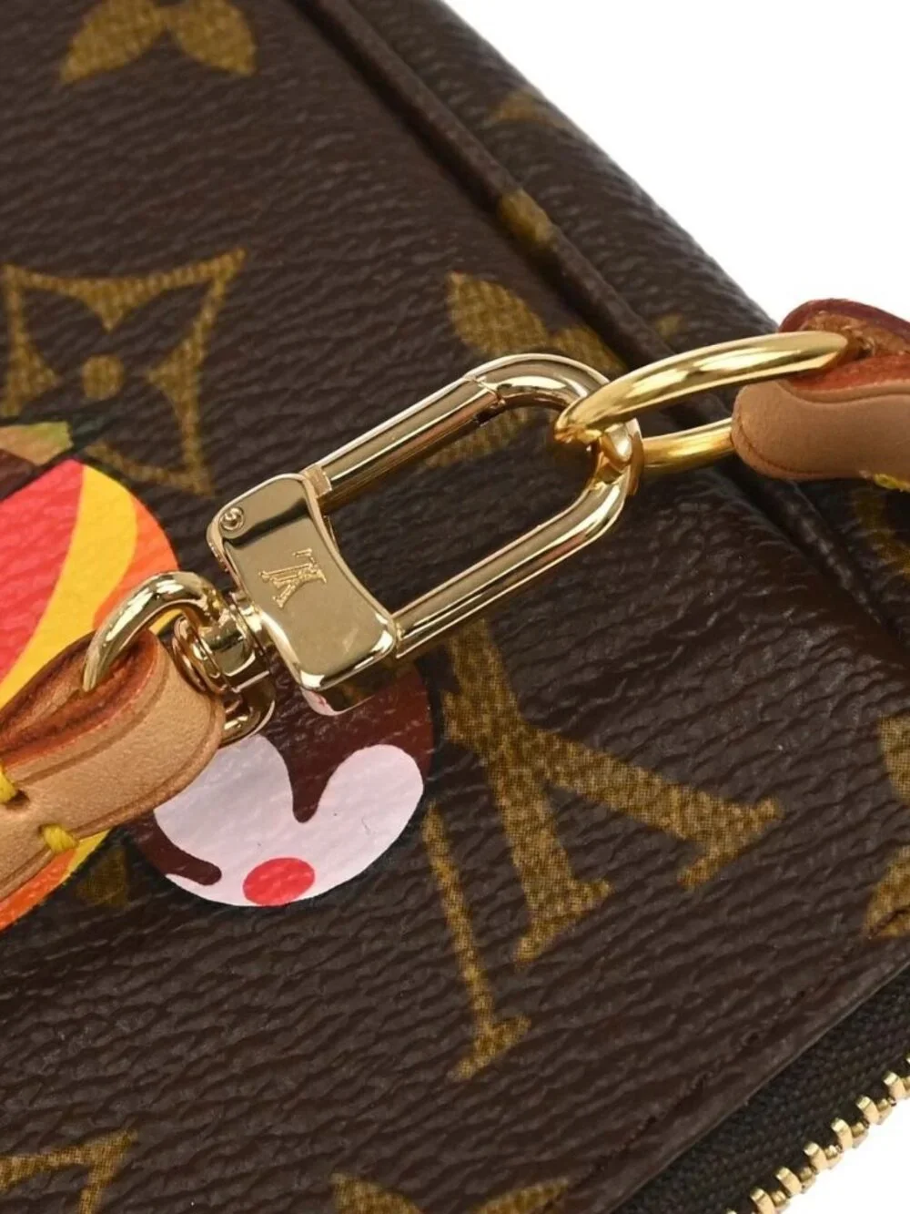 Louis Vuitton Monogram Panda Pochette Accessoires Handbag M51981